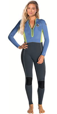 2025 Rip Curl Womens G-Bomb 2mm Front Zip Wetsuit 165WFS - Multico